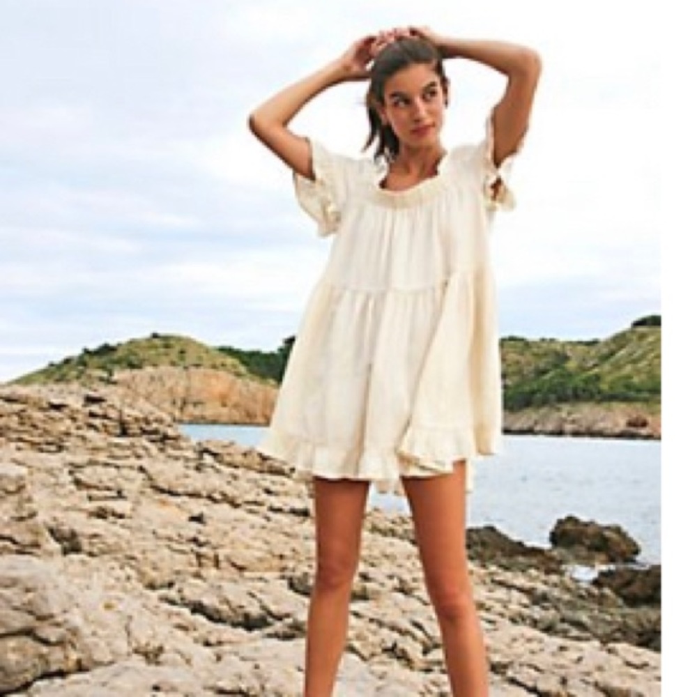 Free people Sadie denim tunic